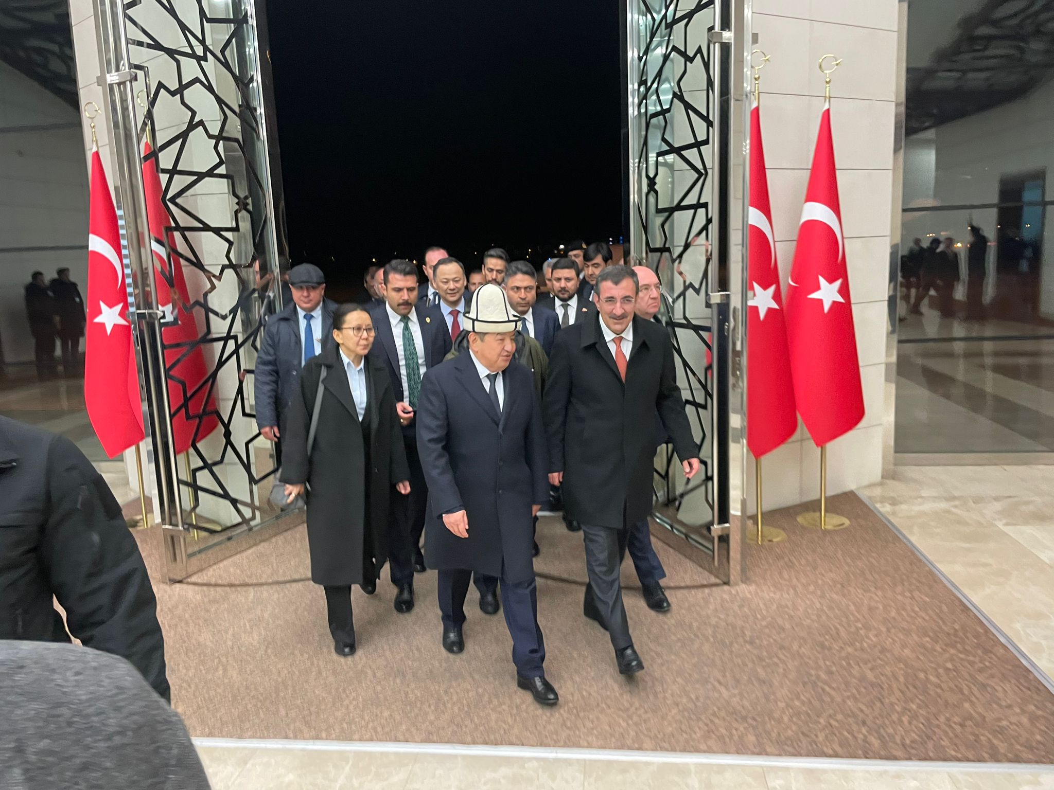 Kırgızistan Cumhuriyeti Bakanlar Kurulu Başkanı Akylbek Japarov resmi ziyaret için Türkiye