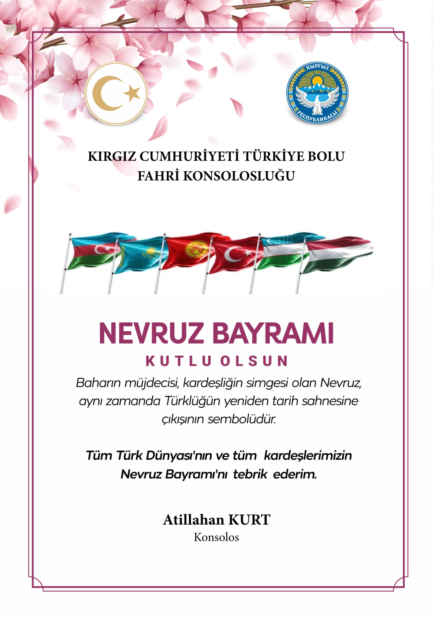 NEVRUZ BAYRAMI KUTLU OLSUN